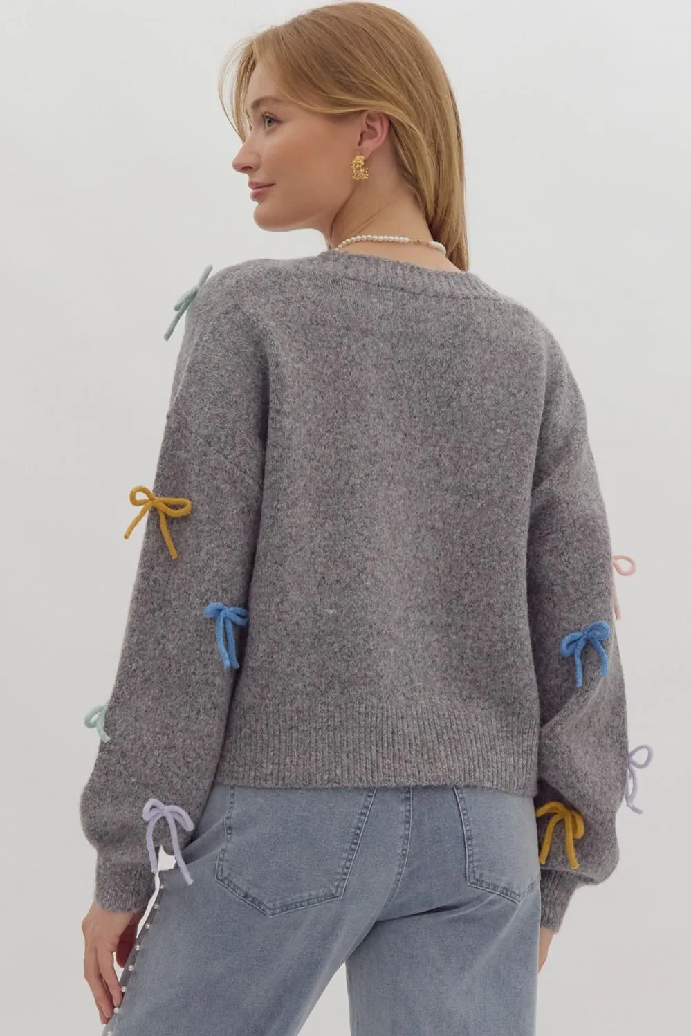 Bow Detail Sweater