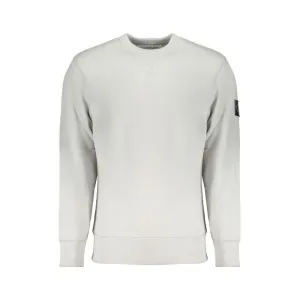 Calvin Klein Gray Cotton Sweater