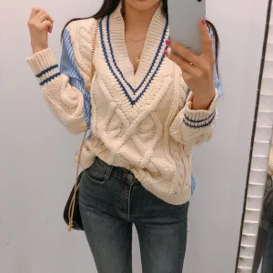Coraline Patchwork Sweater