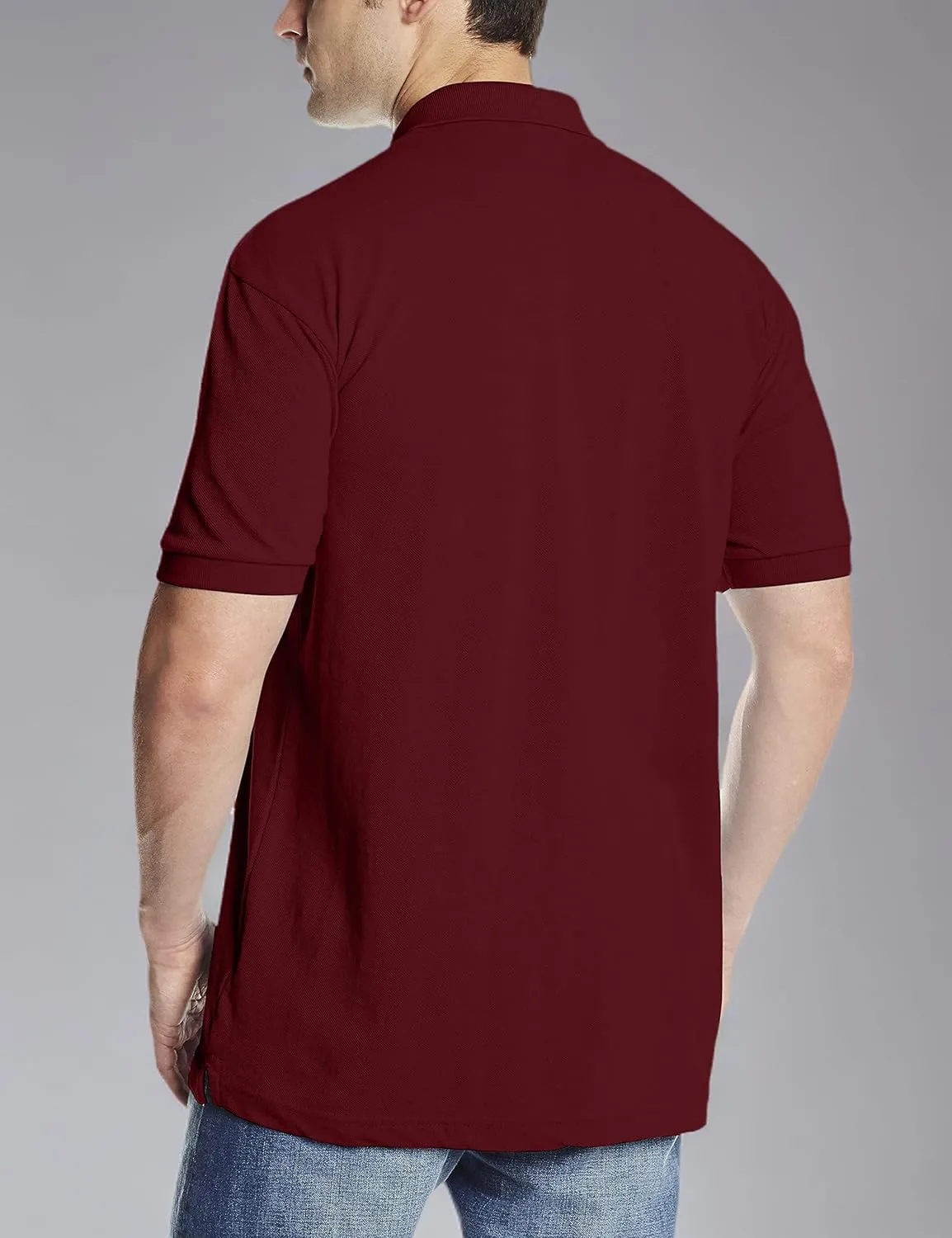 Dickies Men's Big Short-Sleeve Pique Polo Shirt