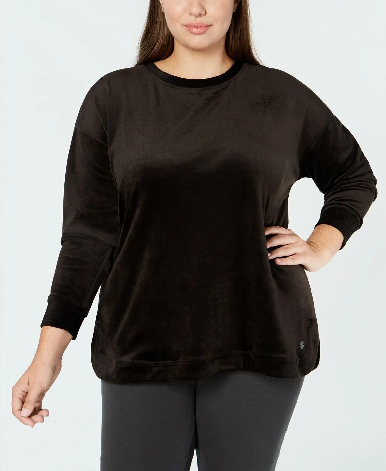 Ideology Women's Velour Pullover