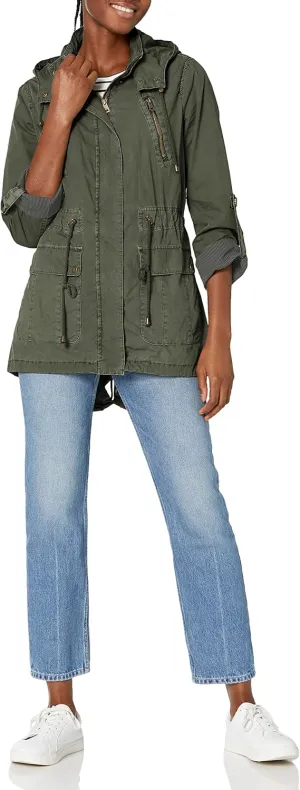 Levi's Women's Cotton Hooded Anorak Jacket (Standard & Plus Sizes)