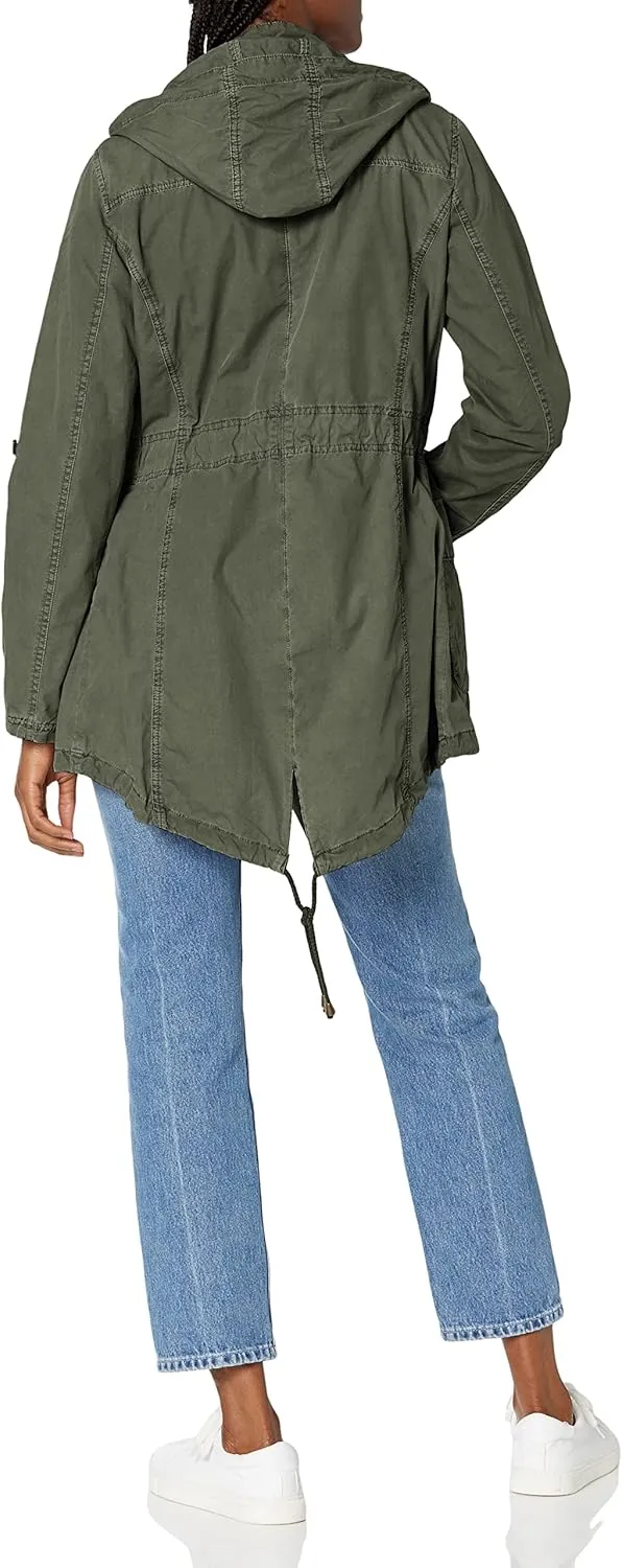 Levi's Women's Cotton Hooded Anorak Jacket (Standard & Plus Sizes)