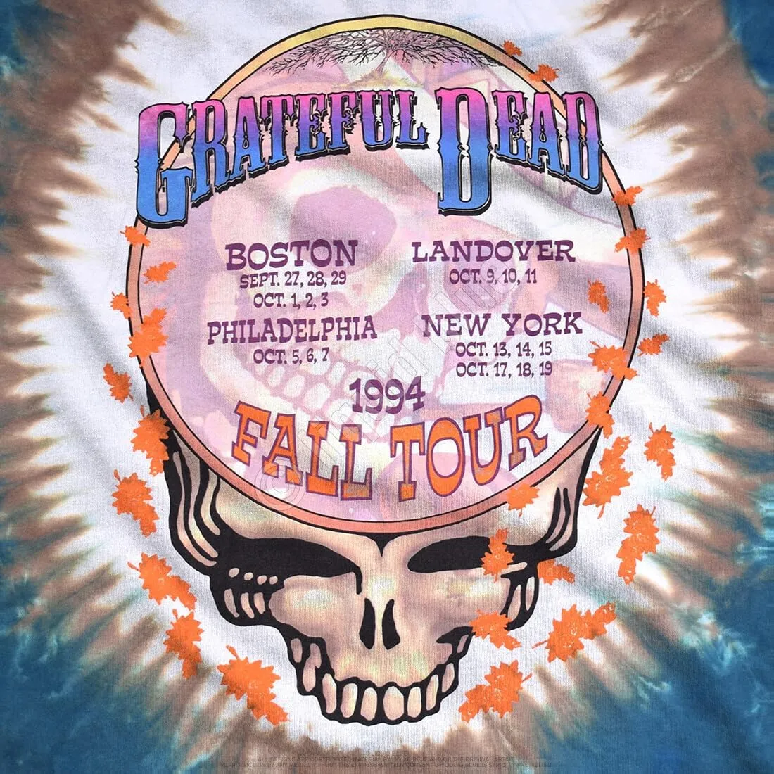 Liquid Blue Men's Grateful Dead Banjo T-Shirt