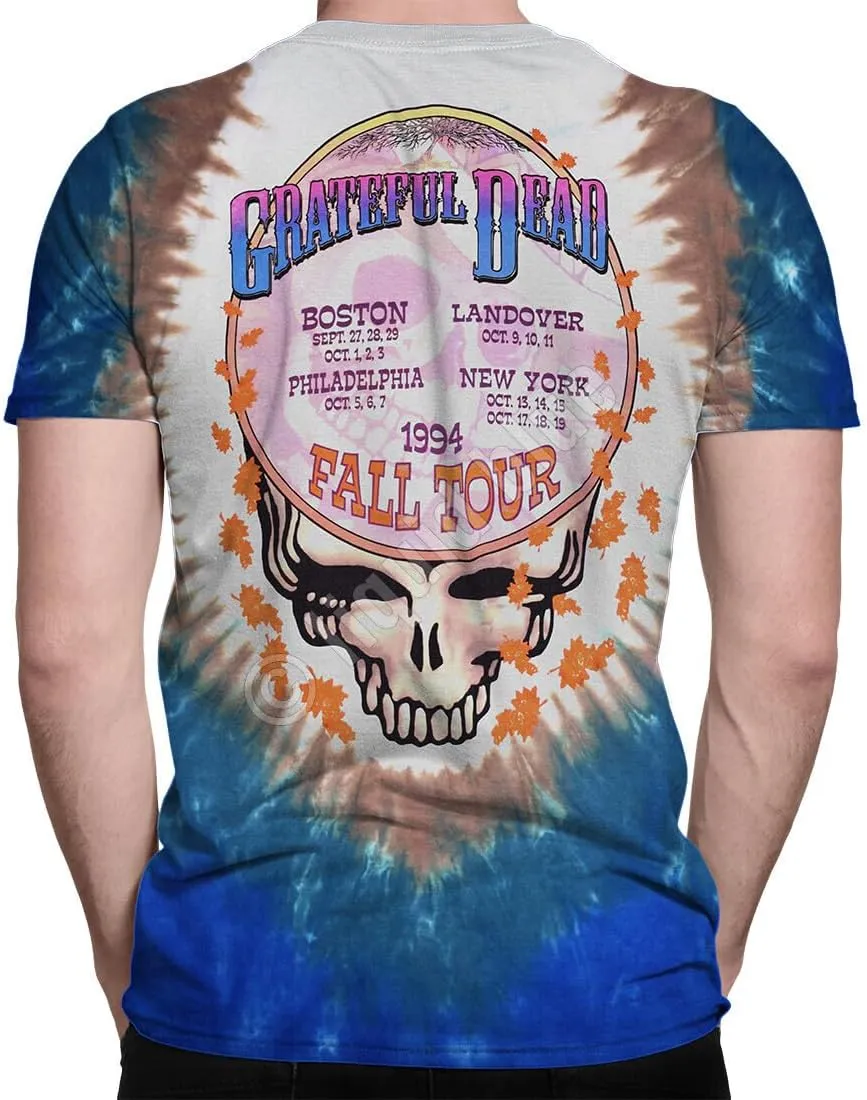 Liquid Blue Men's Grateful Dead Banjo T-Shirt