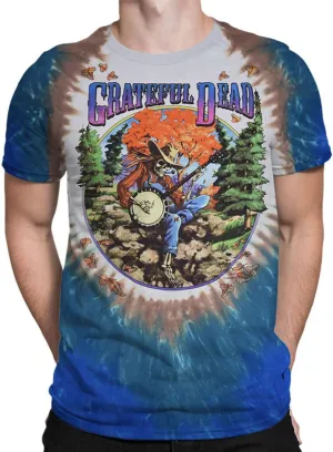 Liquid Blue Men's Grateful Dead Banjo T-Shirt