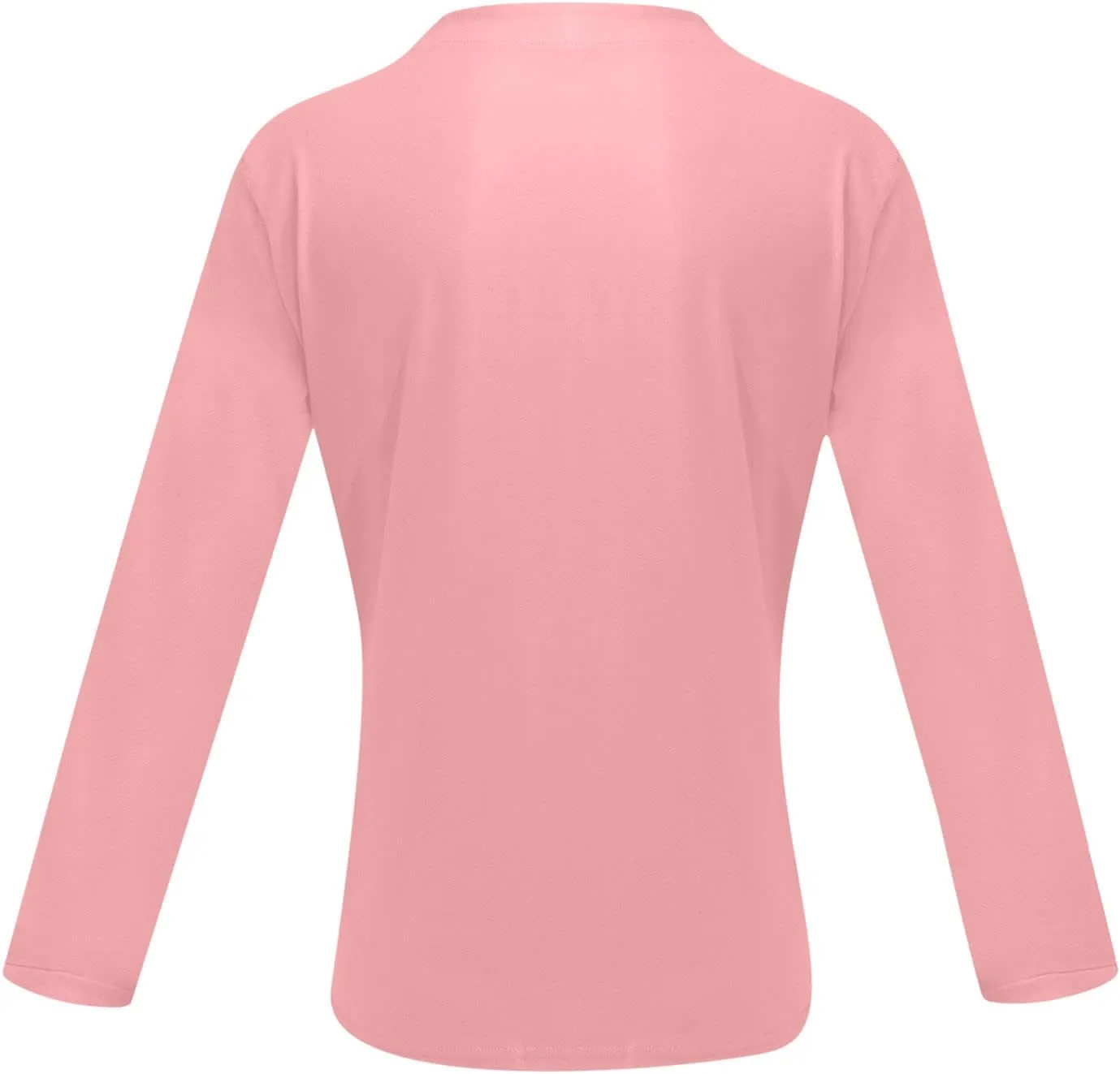 Long Sleeve Shirts for Men Plus Size V-Neck Shirts Oversized Solid Shirts Casual Stylish Loose Fit Fall Shirts