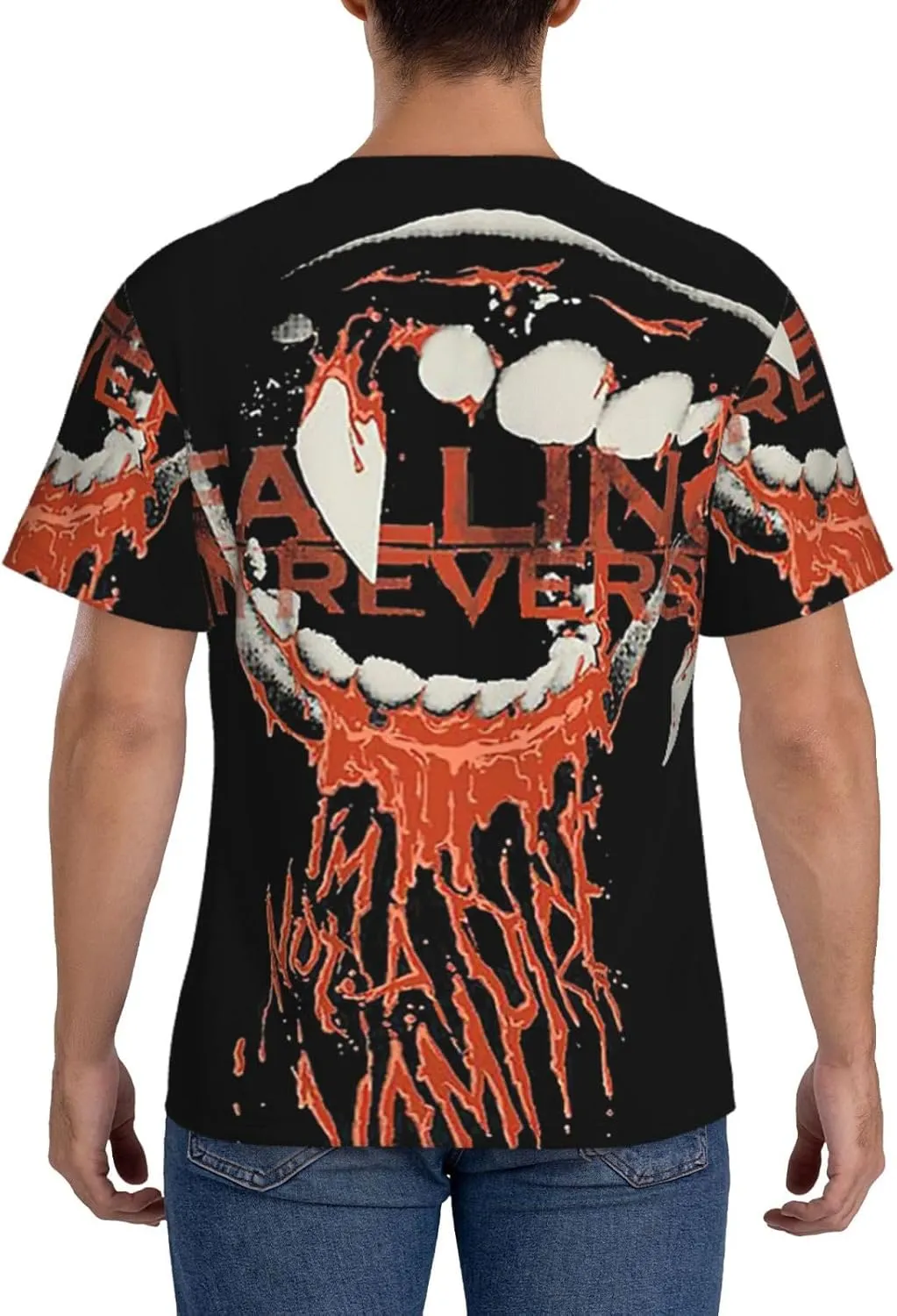 Man's T-Shirts Short Sleeve Crewneck Tee Teenager Cool Summer Cotton Shirt