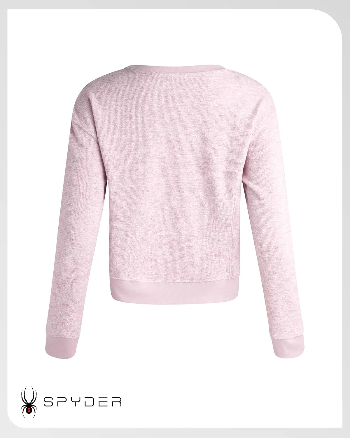 Spyder Womens Sweaters - Super Soft Lightweight Sweater with Ribbed Cuffs Womens Long Sleeve Tops Sweat Shirt (Sizes S-XL)