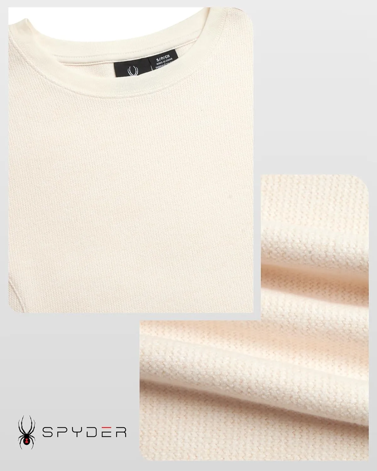 Spyder Womens Sweaters - Super Soft Lightweight Sweater with Ribbed Cuffs Womens Long Sleeve Tops Sweat Shirt (Sizes S-XL)