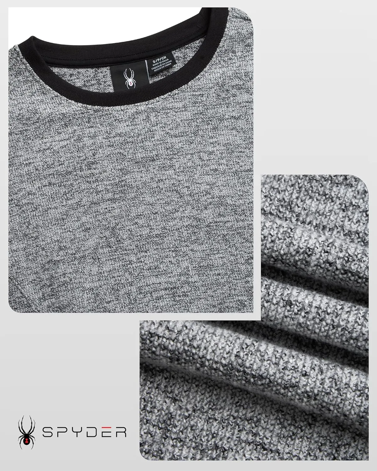 Spyder Womens Sweaters - Super Soft Lightweight Sweater with Ribbed Cuffs Womens Long Sleeve Tops Sweat Shirt (Sizes S-XL)