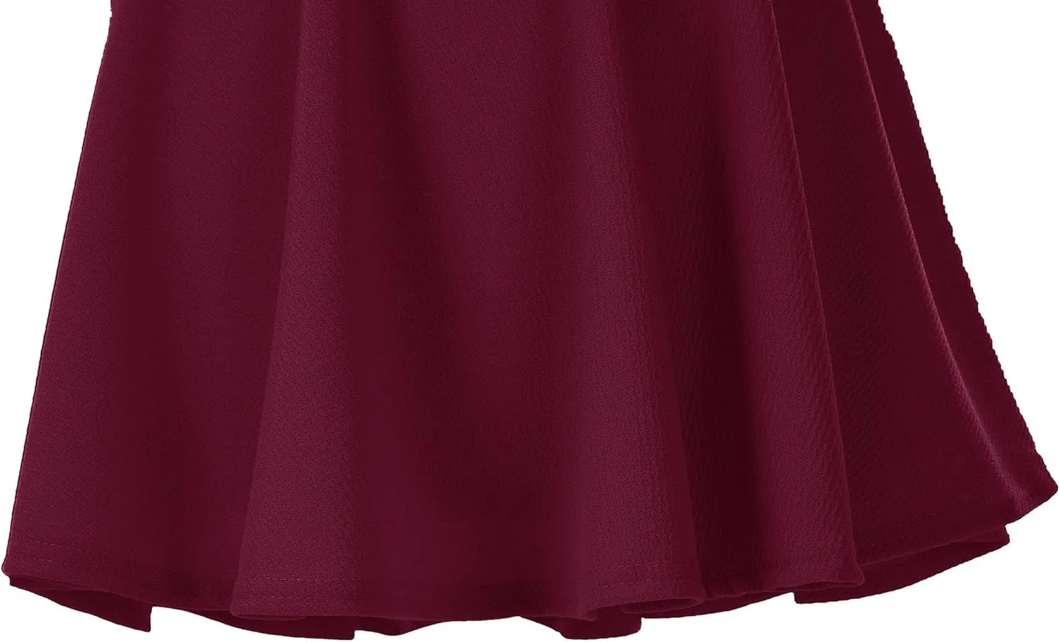 Urban CoCo Women's Basic Versatile Stretchy Flared Casual Mini Skater Skirt